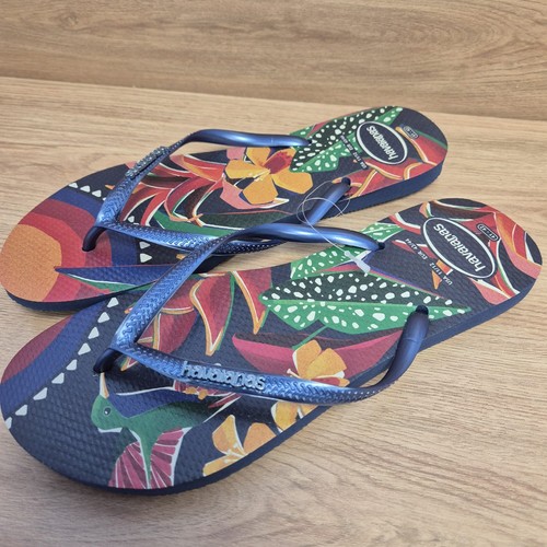 Havaianas slim tropical - havaianas, salmon
