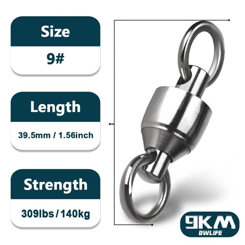 Ball bearing fishing swivels - ball,