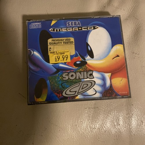 Sonic sega mega cd - cd,