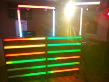 Equinox Pulse Tube DJ Disco Booth Screen /  See Attached Videos