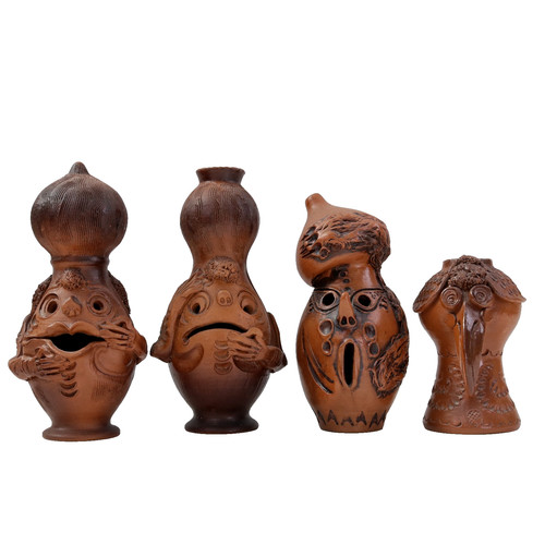 Grotesque folk art - grotesque, pottery