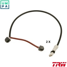 WARNING CONTACT BRAKE PAD WEAR