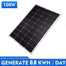 100W 12V Solar Panel High