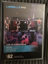 Les Mills RPM 62 DVD CD and