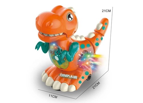 Electric walking dinosaur - electric, toy