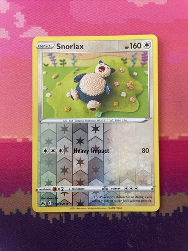 Pokemon card snorlax - card,