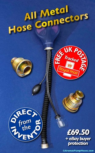 Gas mask hose with aromas - hose,