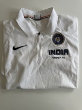 India Under 19 Player Issue Nike Cricket Shirt - XL