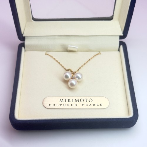 Authentic mikimoto 18k gold - authentic,