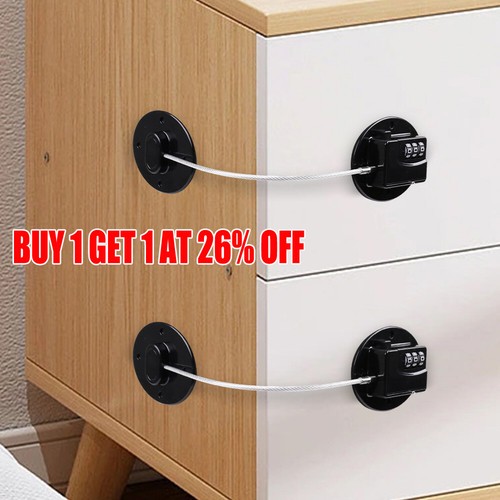 Refrigerator lock combination - lock,