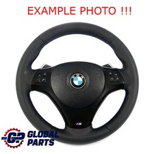 BMW E92 E93 LCI NEW Black Leather M-Sport Thick Steering Wheel Paddle Shift