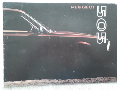 Peugeot 505 saloon - 505, brochure