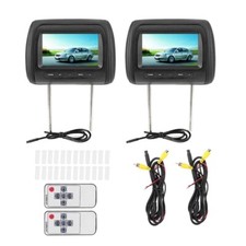 2 Pieces Car Headrest LCD