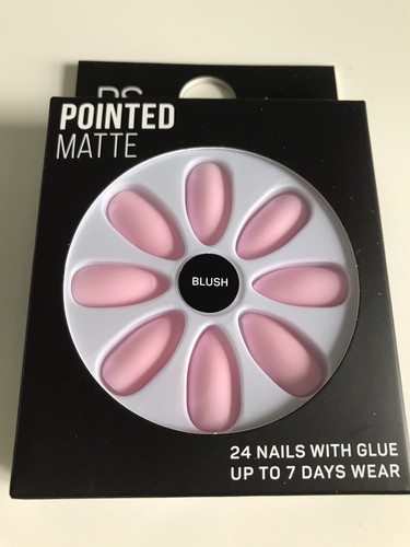 Blush pointed matte - pointed, false