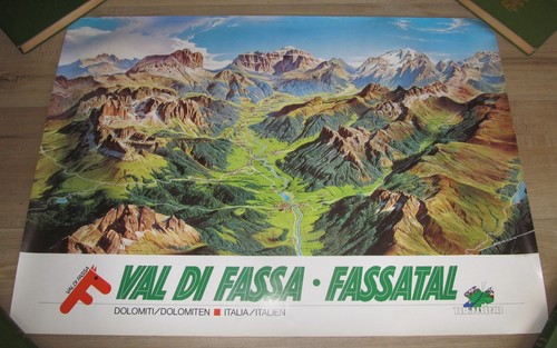 Vintage val fassa dolomites - di,