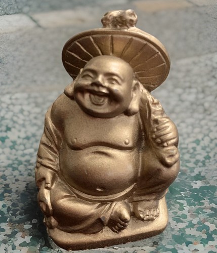Laughing buddha statue - buddha, 2”