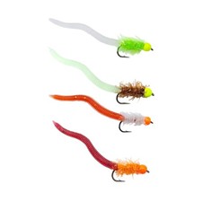 Glowing Soft Silicone Worms Fishing Lures Simulated Earthworms Baits Swimbait