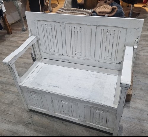 Shabby chic monks bench - chic,