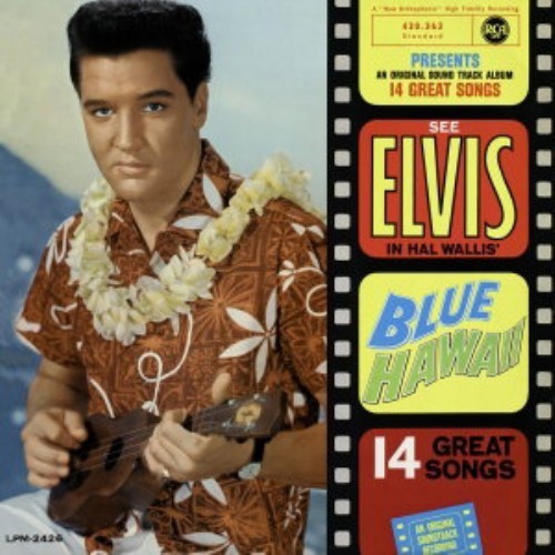 Elvis presley blue - blue, hawaii