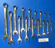 S-K TOOLS 16 PIECE METRIC COMBINATION WRENCH SET 6MM TO 22MM