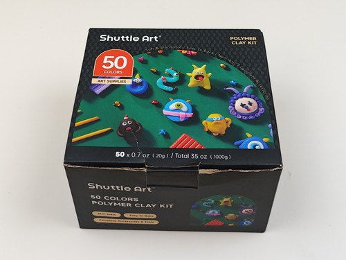 Shuttle art polymer clay kit - shuttle,
