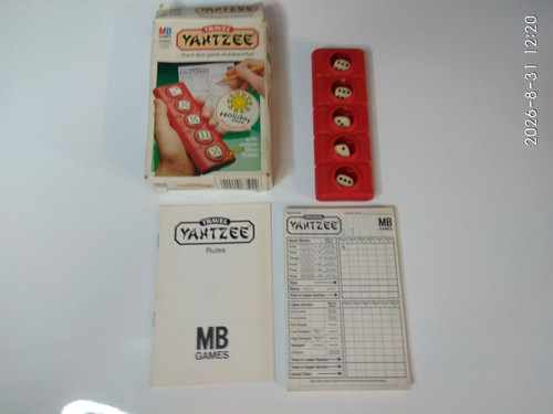 Yahtzee travelpax games - mb,