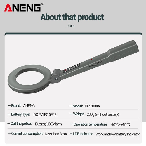 Handheld metal detector high - handheld,