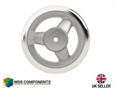 Three Spoke Round Turned Rim Hand Wheel Handwheel ideal for Milling Lathe
