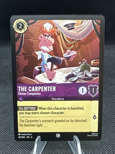 The carpenter dinner - carpenter,
