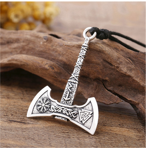 Unisex viking fehu rune axe - unisex,