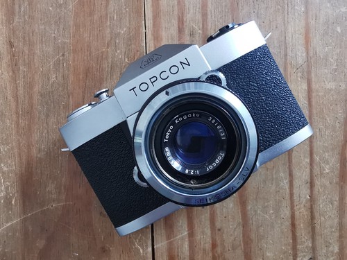 Topcon rare 35mm film - topcon, pr