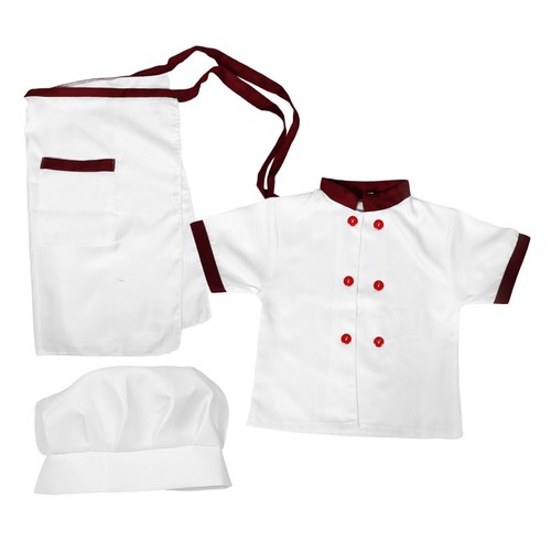Children chef costume - costume, cotton