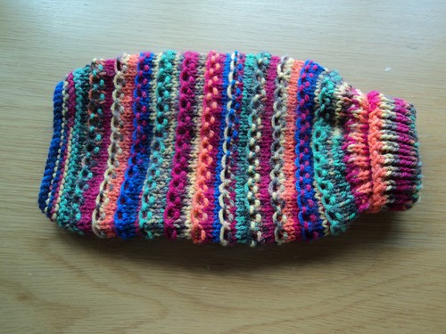 Hand knitted dog cat - hand,