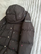 NVLTY Trench Coat Size M Black