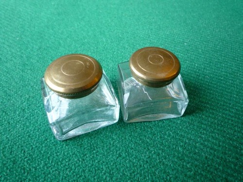 Pair writing slope ink - ink, pots