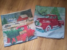 Christmas Cushion Covers 2 Red