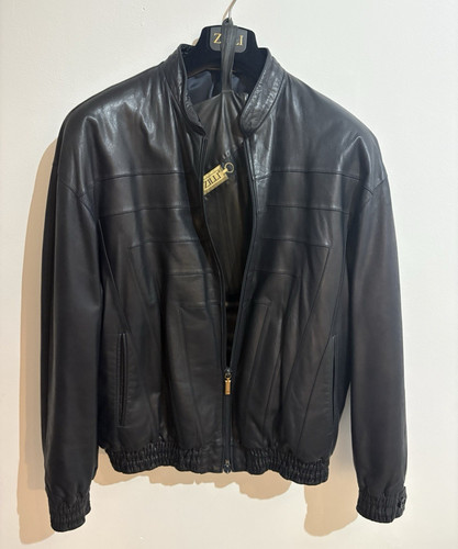 Zilli black leather - leather, jacket