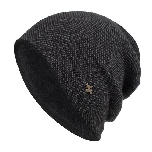 Men knitted thermal slouch - knitted,