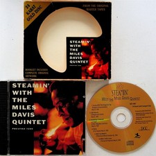 Steamin With The Miles Davis Quintet 24K Gold CD -Audiophille (John Coltrane) 