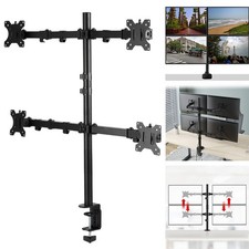 1/2/4 Arm Desk Mount LCD LED