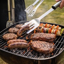 BBQ Stainless Steel 3pc Tool