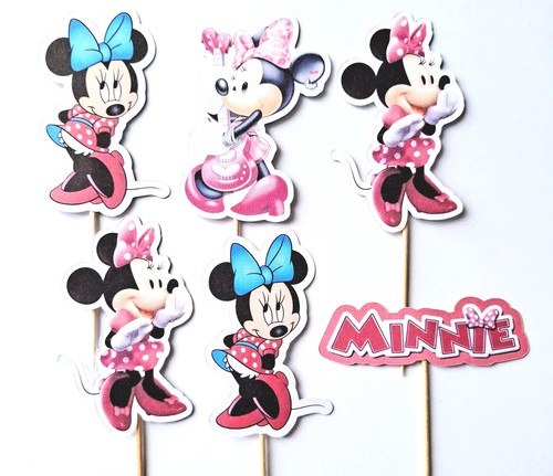 Minnie mouse cupcake - cupcake, toppers
