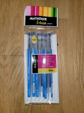Matador i-teen Gel Pens, Blue