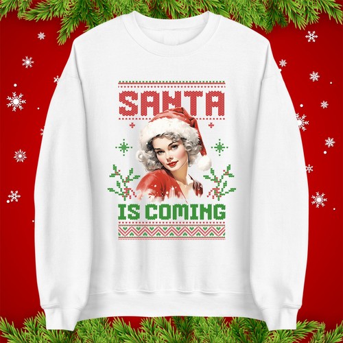 Santa coming christmas - is,