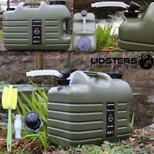 LIDSTERS 25L WATER CONTAINER CARRIER HEAVY DUTY CARP FISHING TACKLE PORTABLE XL