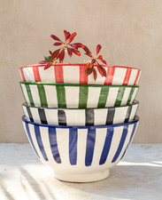 Handmade Large Ceramic Bowl - Ceramic Round Fruit Bowl - Wedding Gift Idea