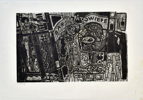 Hartwig untitled signed - hartwig,, untitled.