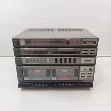 Vintage Sony XO-550W Compact HiFi Stereo System FAULTY TAPE - READ DESCRIPTION