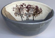 Studio Pottery Bowl Landscape