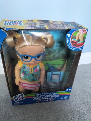 Baby alive doll step - doll, giggles